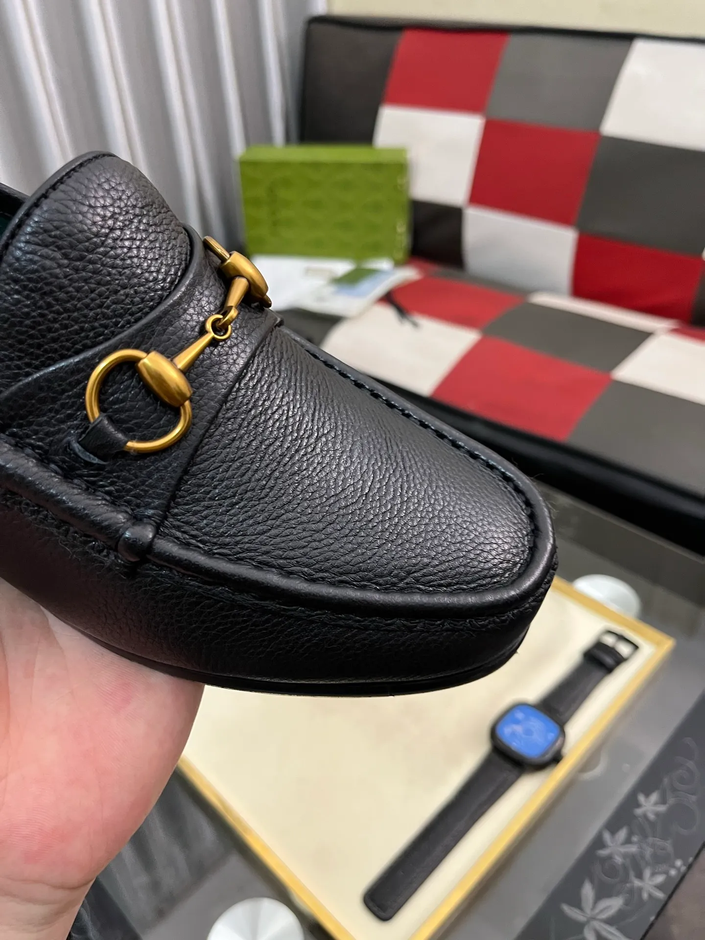 Men's Men's Shoes 💰540⌚️⌚️【GUCCI】The most popular classic Gucci leather shoes. Synchronized with the official website, the upper is made of Italian first-layer cowhide ➕cowhide lining, with unique brand and unique craftsmanship. Highlighting the hot style of the new year. Stop hesitating, stop wandering, get it now. Digital: 38--444️⃣colors available